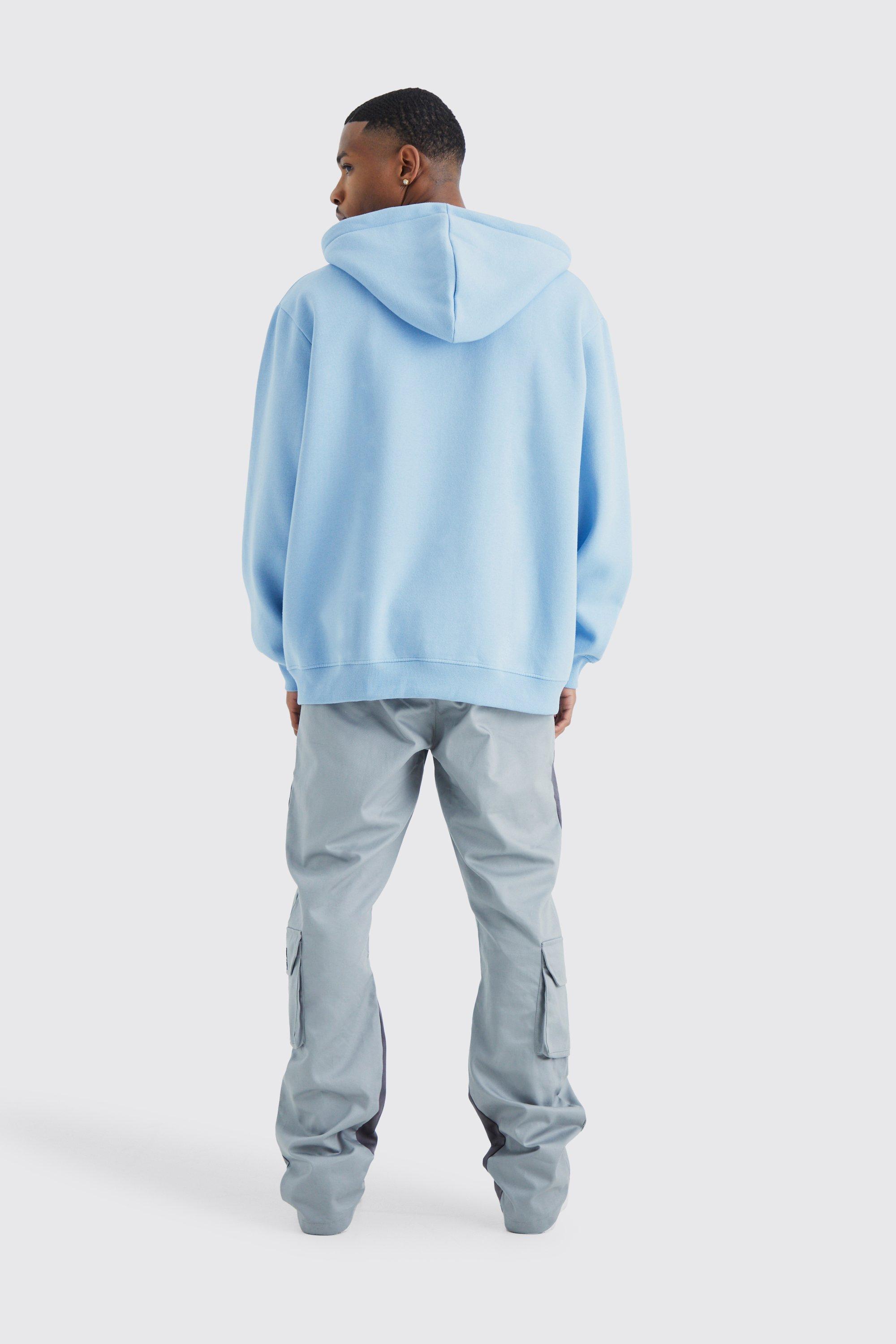 Pastel blue sales hoodie mens